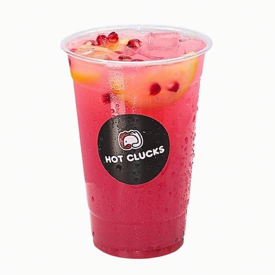 Fresh Pomegranate Lemonade.