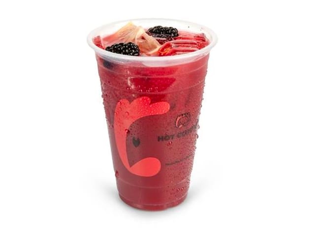 Fresh BlackBerry Lemonade.